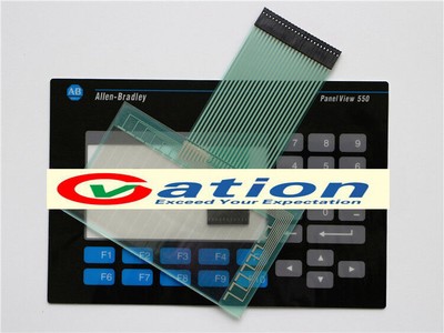 Membrane Keypad +Touch S n panel for Panelview 550 2711-B5A10 2711-B5A16L1 #E7
