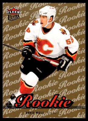 2007-08 Ultra Gold Medallion David Moss Rookie Calgary Flames #213 R33