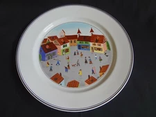 Villeroy and Boch - Design Naif Dinner Plate - Old Village Square Design