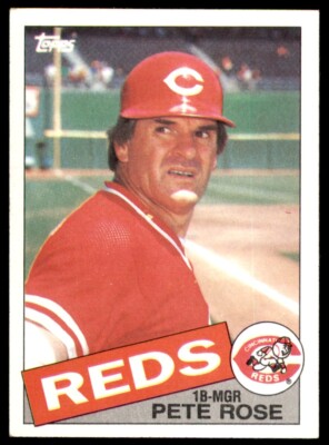 Pete Rose 1985 Topps Card# 600