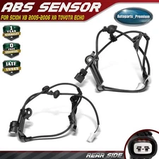 2x Rear Side ABS Wheel Speed Sensor for Scion xB 2005-2006 xA 04-06 Toyota Echo