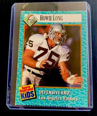 HOWIE LONG Rare Oakland Raiders 1989 NFL Sports Illustrated for