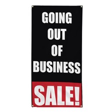 Vertical Vinyl Banner Multiple Sizes Business Weatherproof Industrial Yard Signs