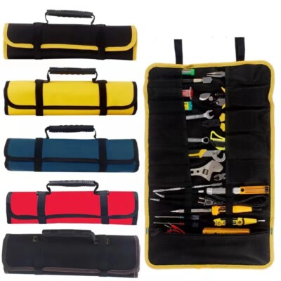Profi Werkzeugrolle Werkzeugrolltasche Taschen Toolkit Rolltasche 22 Fächer