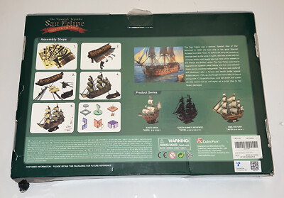 CubicFun The San Felipe Model Ship Kits 3D Puzzle 25.6