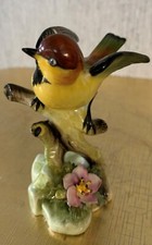 ADDERLEY CHINA BIRD THE CHICADEE BONE CHINA STAFFORDSHIRE PERFECT
