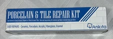 Tub Repair Kit White, Cracked Tub and Bathtub Repair Kit for Cracks, Chips, Scra