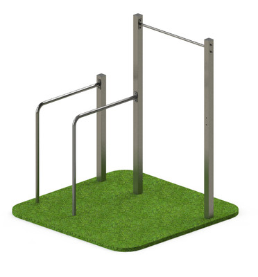 Outdoor Klimmzugstange Edelstahl   Calisthenics Pull-Up Bar für Garten & Fitness