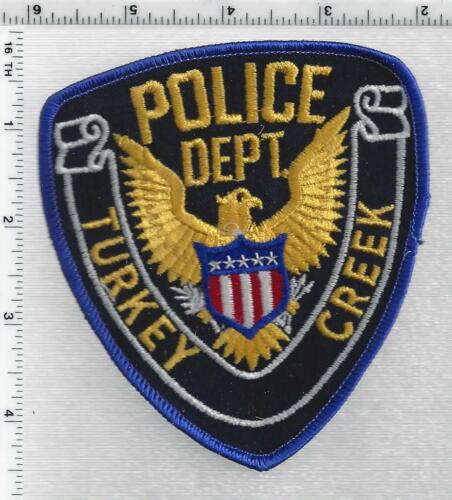 Turkey Creek Police (Louisiana) 1st Issue Shoulder Patch - 第 1/1 張圖片