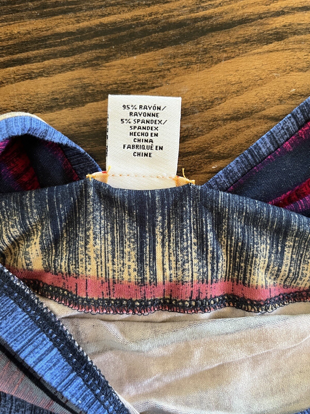 Ruby Rd. Top Womens Multi Color Stripes Ruched Si… - image 6