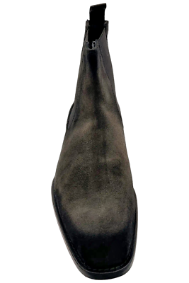 Men\'s Donald Pliner Sloan Oily Suede Slip-On Boot Dark Grey Size 11M ITALY donald pliner mens shoes products for sale | eBay main image 4