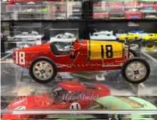 CMC 1:18 Bugatti T35 1924 18# Spanish Champion Car Metal Alloy Diecast Model Toy