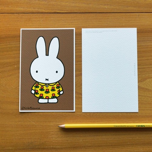 Miffy Silk Screen Postcard Set (5 Cards) Official Licensed Cards vivid color - Picture 10 of 12