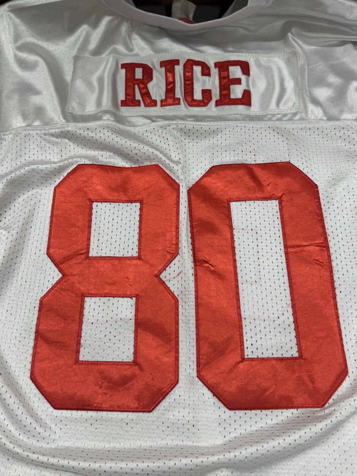 100% AUTHENTIC MITCHELL & NESS 1994 SAN FRANCISCO 49ers JERRY RICE JERSEY 80