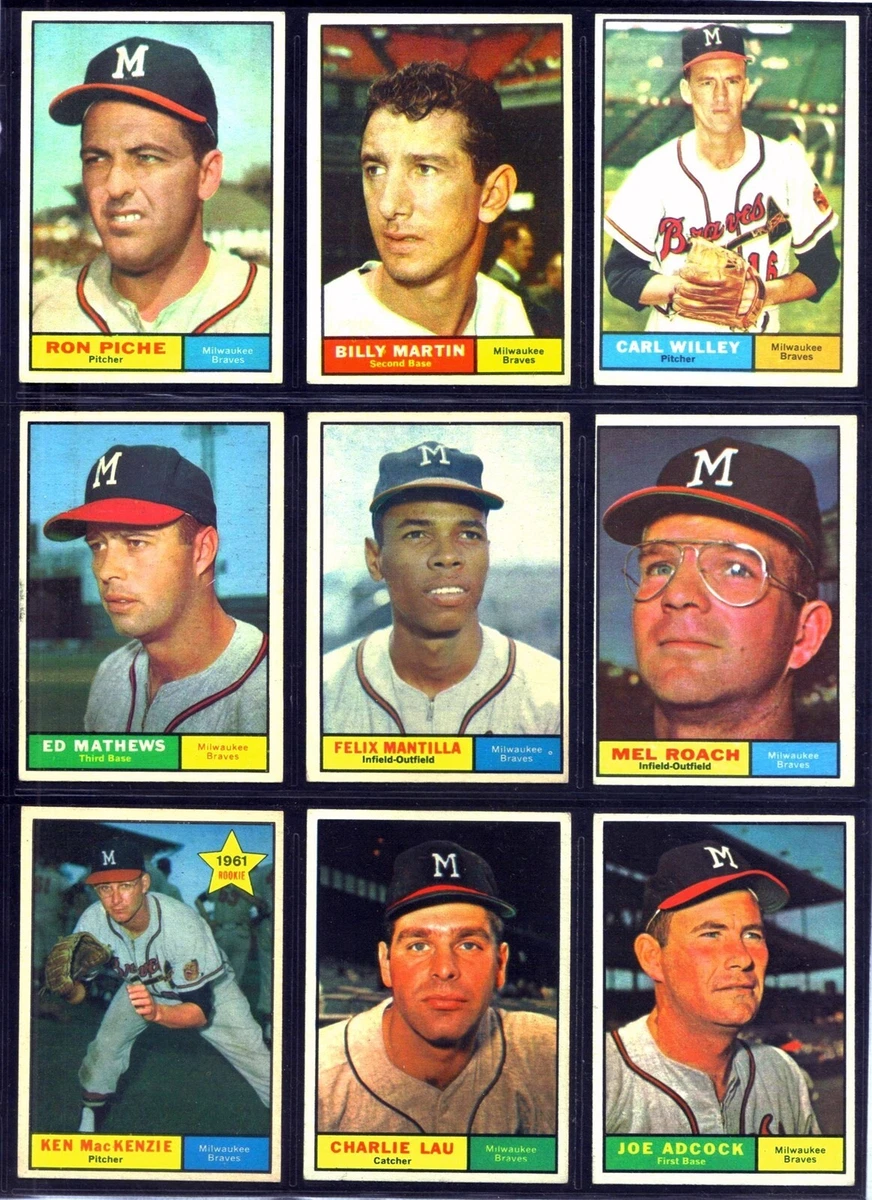 Eddie Mathews - Milwaukee Braves Baseball classic, Braves baseball, Milwaukee baseball