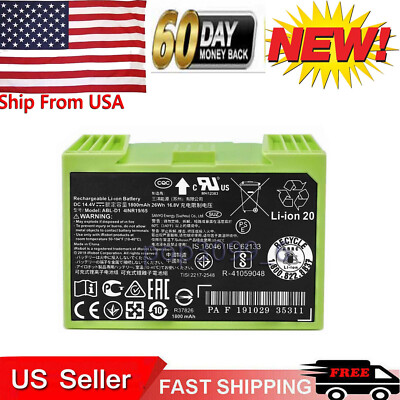 1800mAh ABL-D1 Battery for iRobot Roomba e5 e6 i3 i4 i6 i7 i8 +/Plus