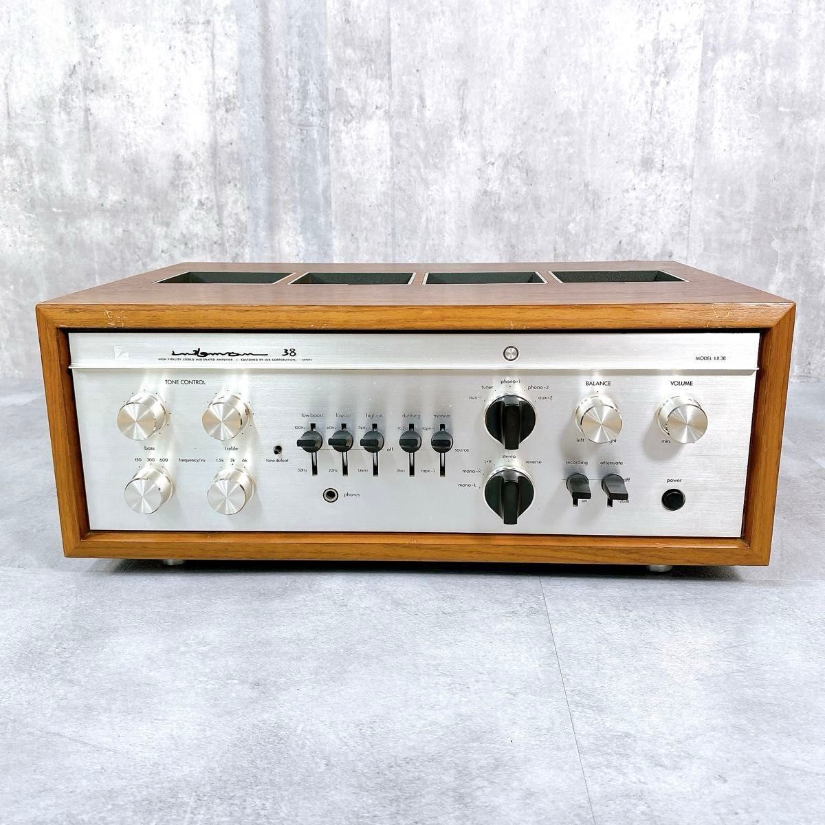 その他 LUXMAN LX-38 LUXMAN LX38の仕様 ラックスマン