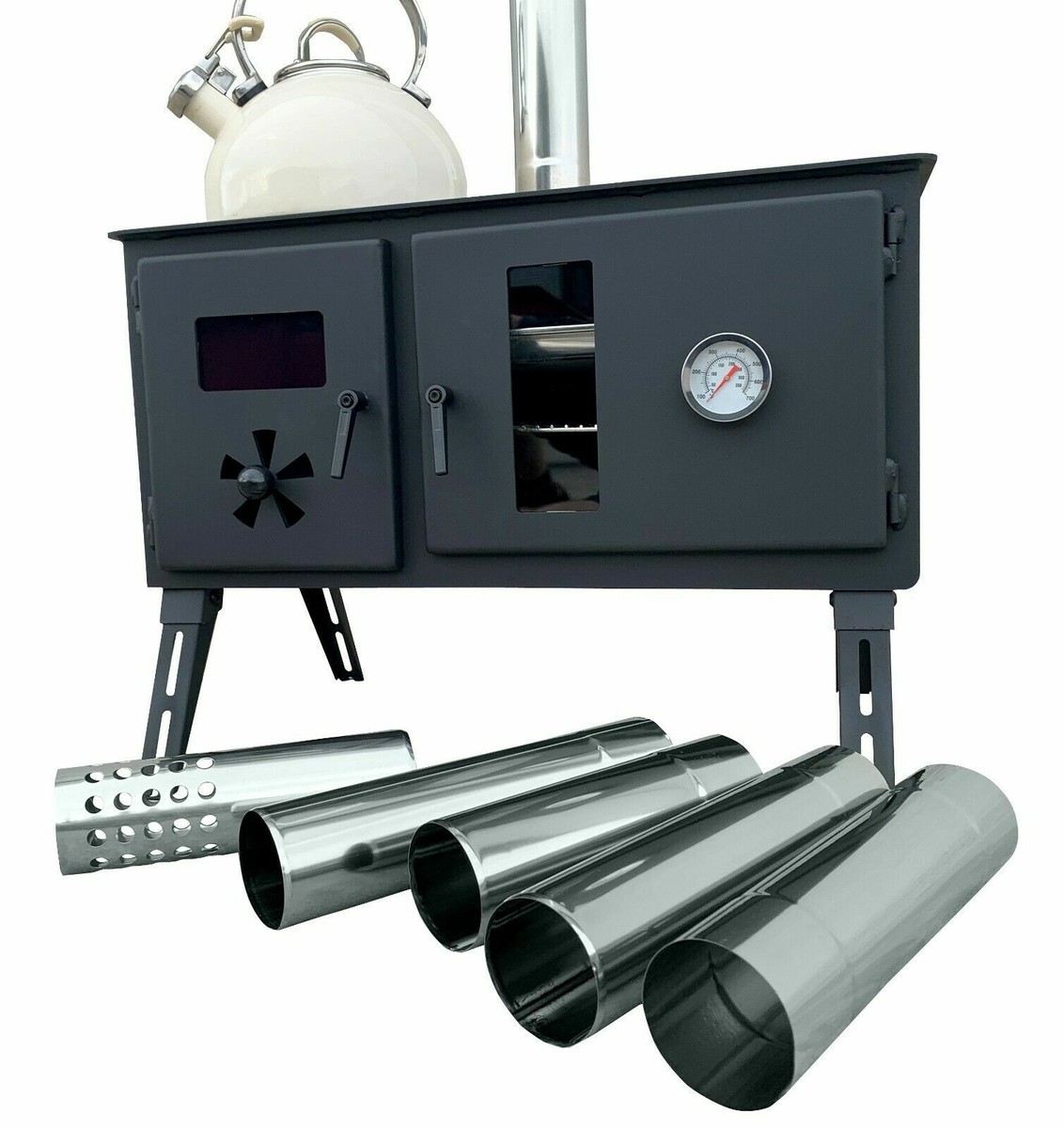 Outbacker® Firebox Eco Burn Range Oven - Portable Wood Tent Stove | eBay