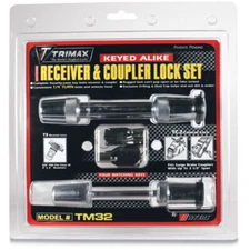 Trimax 5/8" Receiver Lock & 2-1/2" Span Coupler Lock Tm32