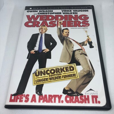 Wedding Crashers Uncorked Edition (DVD, 2006) Owen Wilson Vince Vaughn Comedy