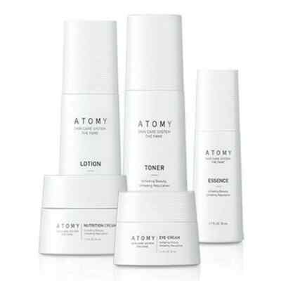ATOMY The Fame Skin Care System 5ea SET Toner Eye Cream Essence Lotion K-Beauty