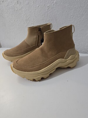 Sorel Kinetic Breakthru Acadia Waterproof Zip-Up Shoe Sneaker Boots Women 7