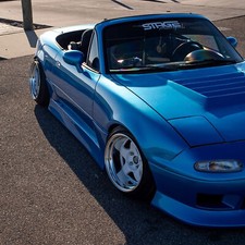 Kbd Body Kits Deuce 2 Pc Polyurethane Side Skirts For Mazda Miata 1990-1997