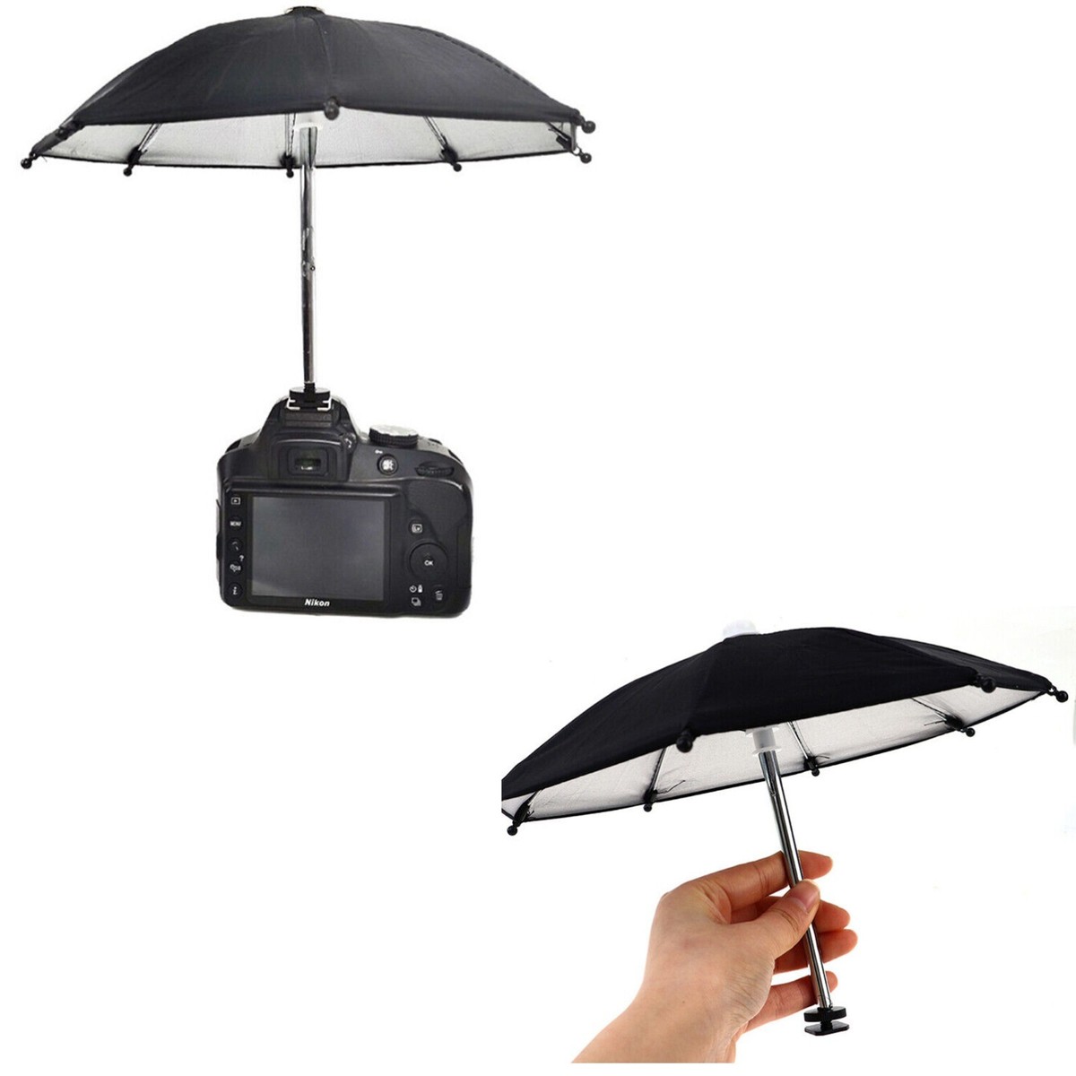CHALLENGER/BANDANA UMBRELLA（BLACK） 8' Baseball Pipeliners Cloud Umbrella-Limited Edition