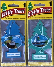 Little Trees Hanging Car and Home Air Freshener Scent 2 Packs - New