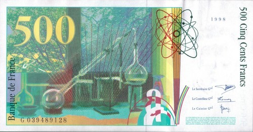 FRANCIA 500 FRANCHI 1998 P-160c UNC - Foto 1 di 2