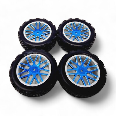 HSP Kutiger / FTX Hooligan Wheels &Tyre Set Pre-Glued 4 Pack Wheels - Part 30712