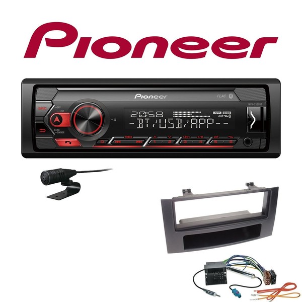 Pioneer Bluetooth Autoradio Android FüR Volkswagen VW T5 Transporter Bis 2015-image