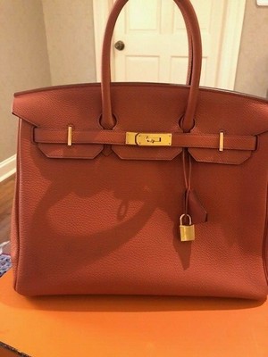 AUTHENTIC HERMES BIRKIN BAG 35 CM | eBay