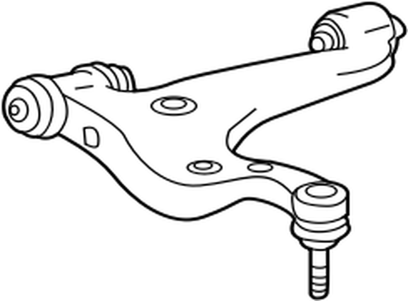 48790-59065 Toyota Arm assy, upper control, rear lh 4879059065  