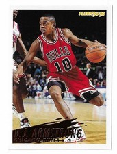1994-95 Fleer Basketball B.J. Armstrong Card #29 Chicago Bulls