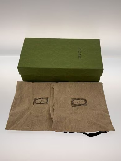 GUCCI/Ribbon Flat Pumps/Python/Size 36/Black/Leat… - image 7