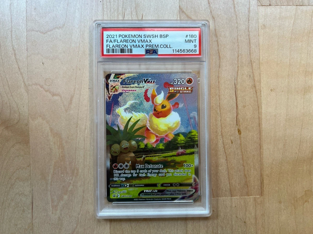 Flareon VMAX SWSH180 SWSH: Sword & Shield Promo Cards for sale | eBay