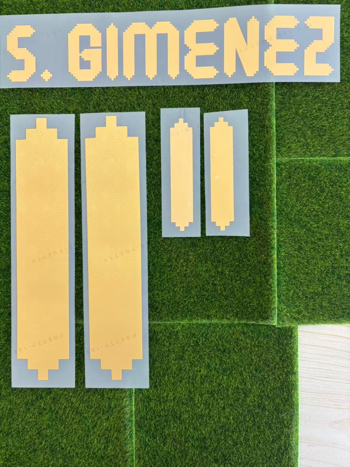 Mexico 2025 Santiago Gimenez Player Size Soccer Shirt Nameset Name Number ID