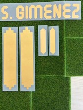 Mexico 2025 Santiago Gimenez Player Size Soccer Shirt Nameset Name Number ID