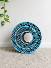 Yoga Wheel Set 9" & 6" Nesting Back Roller Pair for Back Stretch & Chest Opener