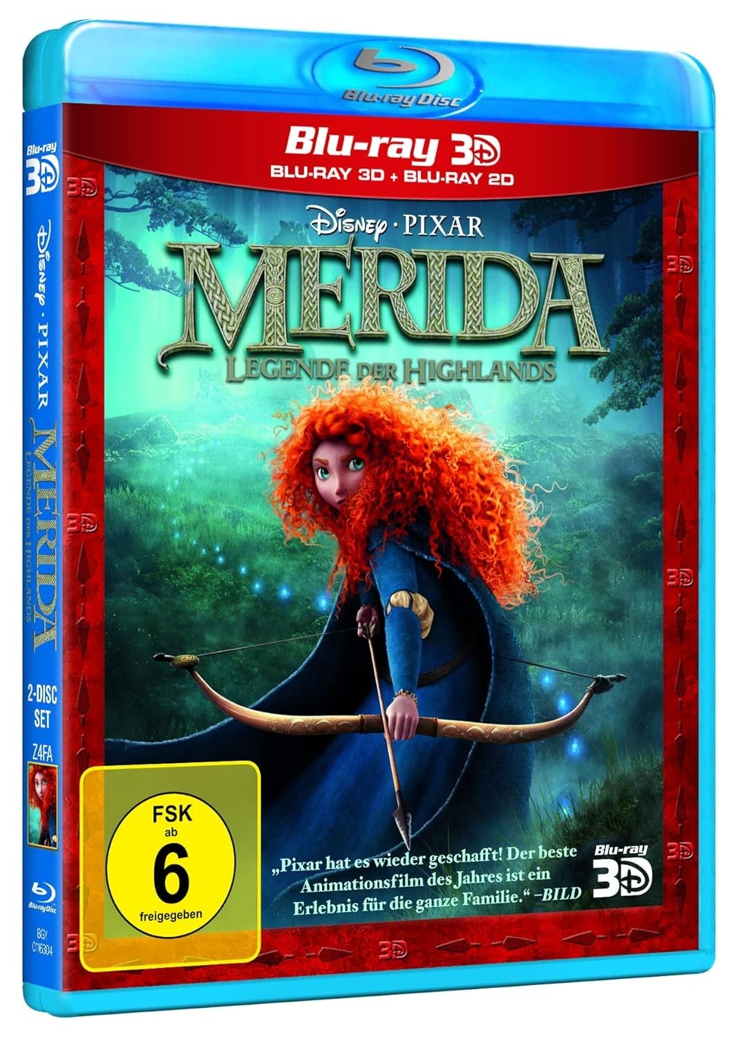 Walt Disney - Merida - Legende der Highlands - 3D Blu-ray Neu OVP D14 - Bild 2