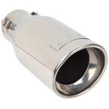 Dc Sports For Polished Stainless Universal Bolt On Exhaust Slant Cut Tip 2.25
