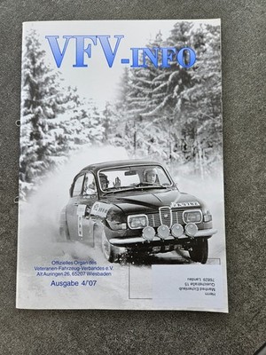 VFV-Info - Offizielles Organ des Veteranen-Fahrzeug-Verbandes e. V. -4-2007