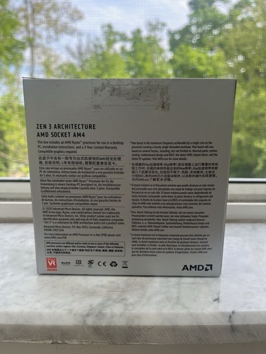 AMD RYZEN 7 5000 Series Central Processing Unit - Afbeelding 4 van 6