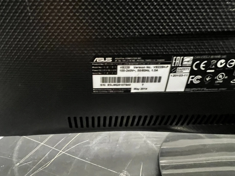 ASUS VS197D-P 18.5" Wide Screen LCD Monitor - Used - Image 3 of 3