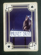 Hogwarts Harry Potter Playing Card 7 Spades