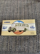 Corgi Bedford OB Bus Coach Grey Green Livery 1:50. MIB. Limited Edition. MP22