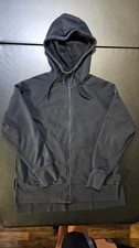 Nike Sportswear Fleece Full Zip Training Hoodie Jacket Womens M Black Sweatshirt