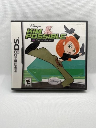 Kim Possible Global Gemini Nintendo Ds CIB With Manual Excellent Condition