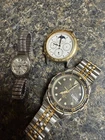 Vintage Seiko Lot Watches Automatic Moon Quartz